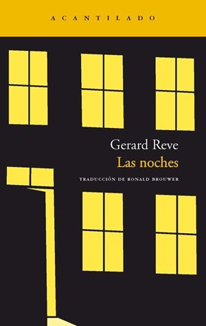 NOCHES, LAS | 9788492649860 | REVE, GERARD | Galatea Llibres | Librería online de Reus, Tarragona | Comprar libros en catalán y castellano online