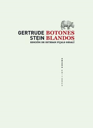 BOTONES BLANCOS | 9788415289050 | STEIN, GERTRUDE | Galatea Llibres | Llibreria online de Reus, Tarragona | Comprar llibres en català i castellà online
