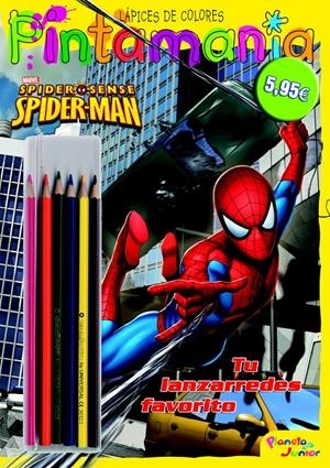 SPIDERMAN. PINTAMANÍA LÁPICES DE COLORES | 9788408102489 | SPIDERMAN | Galatea Llibres | Llibreria online de Reus, Tarragona | Comprar llibres en català i castellà online