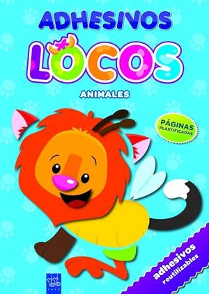 ADHESIVOS LOCOS. ANIMALES | 9788408098348 | YOYO | Galatea Llibres | Llibreria online de Reus, Tarragona | Comprar llibres en català i castellà online