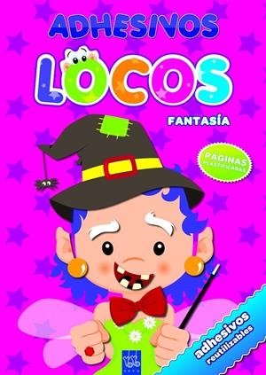 ADHESIVOS LOCOS. FANTASIA | 9788408098362 | YOYO | Galatea Llibres | Llibreria online de Reus, Tarragona | Comprar llibres en català i castellà online