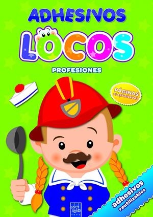 ADHESIVOS LOCOS. PROFESIONES | 9788408098379 | YOYO | Galatea Llibres | Llibreria online de Reus, Tarragona | Comprar llibres en català i castellà online