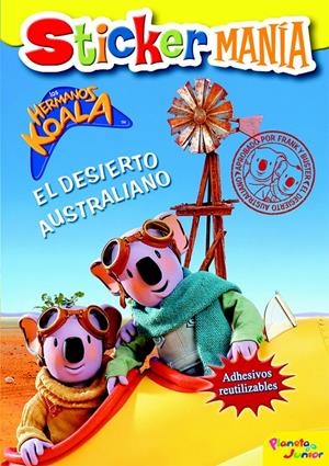 DESIERTO AUSTRALIANO HERMANOS KOALA STICKER | 9788408097792 | LOS HERMANOS KOALA | Galatea Llibres | Librería online de Reus, Tarragona | Comprar libros en catalán y castellano online