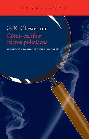 CÓMO ESCRIBIR RELATOS POLICÍACOS | 9788415277125 | CHESTERTON, G.K. | Galatea Llibres | Librería online de Reus, Tarragona | Comprar libros en catalán y castellano online