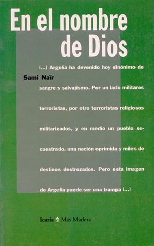 EN EL NOMBRE DE DIOS | 9788474262636 | NAIR, SAMI | Galatea Llibres | Librería online de Reus, Tarragona | Comprar libros en catalán y castellano online