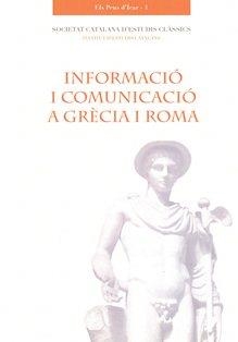 INFORMACIÓ I COMUNICACIÓ A GRÈCIA I ROMA | 9788499650746 | VVAA | Galatea Llibres | Llibreria online de Reus, Tarragona | Comprar llibres en català i castellà online