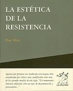 ESTÉTICA DE LA RESISTENCIA, LA | 9788489753266 | WEISS, PETER | Galatea Llibres | Llibreria online de Reus, Tarragona | Comprar llibres en català i castellà online