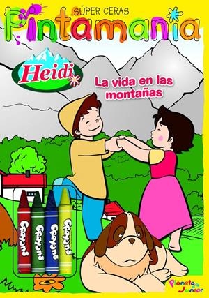 HEIDI. PINTAMANÍA SÚPER CERAS | 9788408108870 | HEIDI | Galatea Llibres | Librería online de Reus, Tarragona | Comprar libros en catalán y castellano online