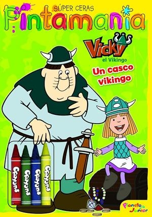 VICKY EL VIKINGO. PINTAMANÍA SÚPER CERAS | 9788408109471 | VIVKY EL VIKINGO | Galatea Llibres | Librería online de Reus, Tarragona | Comprar libros en catalán y castellano online