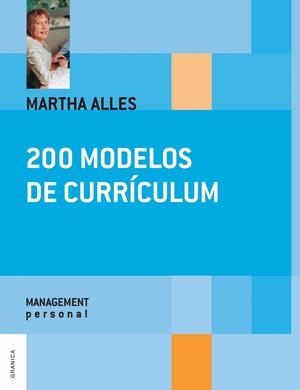 200 MODELOS DE CURRICULUM | 9789506415259 | ALLES, MARTHA | Galatea Llibres | Llibreria online de Reus, Tarragona | Comprar llibres en català i castellà online
