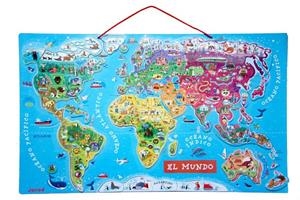 PUZZLE MUNDO MAGNETICO | 0000000118613 | Galatea Llibres | Librería online de Reus, Tarragona | Comprar libros en catalán y castellano online