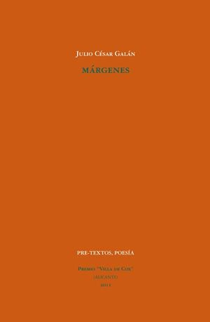 MÁRGENES | 9788415297611 | QUESADA GALÁN, JULIO CÉSAR | Galatea Llibres | Llibreria online de Reus, Tarragona | Comprar llibres en català i castellà online