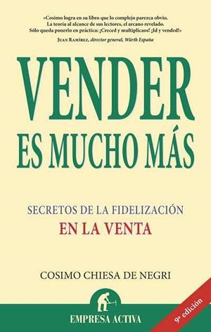 VENDER ES MUCHO MAS | 9788496627147 | CHIESA DE NEGRI, COSIMO | Galatea Llibres | Llibreria online de Reus, Tarragona | Comprar llibres en català i castellà online