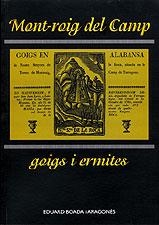 MONT-ROIG DEL CAMP : GOIGS I ERMITES | 9788495684820 | BOADA ARAGONES, EDUARD | Galatea Llibres | Librería online de Reus, Tarragona | Comprar libros en catalán y castellano online