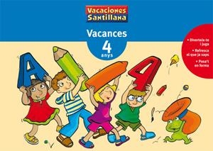 VACANCES SANTILLANA 4 ANYS | 9788479115319 | VARIOS AUTORES | Galatea Llibres | Llibreria online de Reus, Tarragona | Comprar llibres en català i castellà online