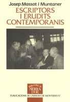 ESCRIPTORS I ERUDITS CONTEMPORANIS | 9788478267170 | MASSOT I MUNTANER, JOSEP | Galatea Llibres | Librería online de Reus, Tarragona | Comprar libros en catalán y castellano online
