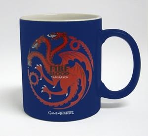 TAZA TARGARYEN AZUL (JUEGO DE TRONOS)  | 8436541020658 | Galatea Llibres | Librería online de Reus, Tarragona | Comprar libros en catalán y castellano online