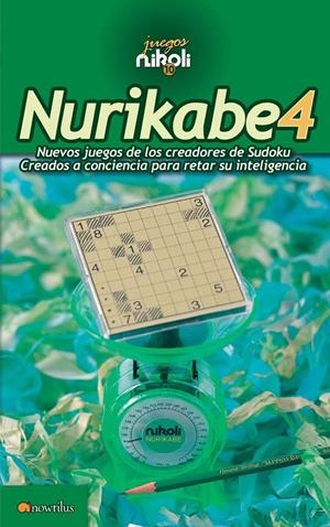 NURIKABE 4 | 9788497635332 | NIKOLI | Galatea Llibres | Librería online de Reus, Tarragona | Comprar libros en catalán y castellano online