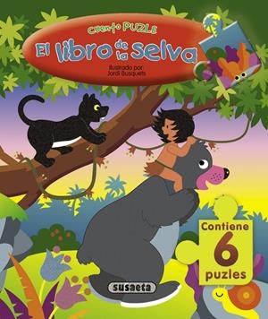LIBRO DE LA SELVA, EL LIBRO PUZZLE | 9788430541027 | BUSQUETS, JORDI | Galatea Llibres | Llibreria online de Reus, Tarragona | Comprar llibres en català i castellà online
