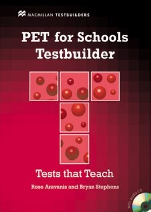 PET FOR SCHOOLS TESTBUILDER | 9780230407121 | ARAVANIS, R./STEPHENS, B. | Galatea Llibres | Librería online de Reus, Tarragona | Comprar libros en catalán y castellano online