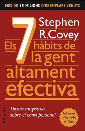 7 HABITS DE LA GENT ALTAMENT EFECTIVA, ELS | 9788449322747 | COVEY, STEPHEN R. | Galatea Llibres | Librería online de Reus, Tarragona | Comprar libros en catalán y castellano online