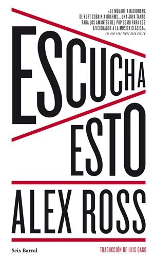 ESCUCHA ESTO | 9788432209475 | ROSS, ALEX | Galatea Llibres | Llibreria online de Reus, Tarragona | Comprar llibres en català i castellà online