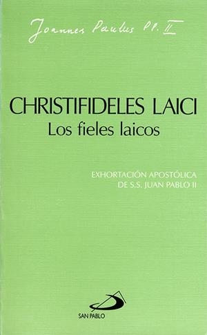 CHRISTIFIDELES LAICI - LOS FIELES LAICOS | 9788428512688 | IGLESIA CATOLICA. PAPA (1978- : JUAN PABLO II) | Galatea Llibres | Librería online de Reus, Tarragona | Comprar libros en catalán y castellano online