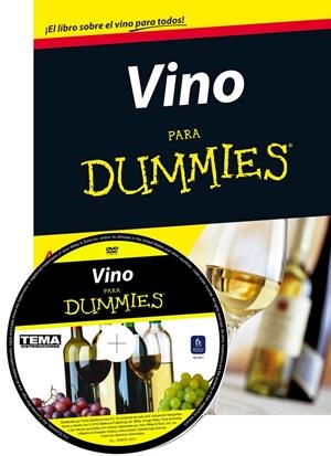 PACK VINO PARA DUMMIES + DVD | 9788432901263 | ED MCCARTHY/MARY EWING-MULLIGAN | Galatea Llibres | Librería online de Reus, Tarragona | Comprar libros en catalán y castellano online