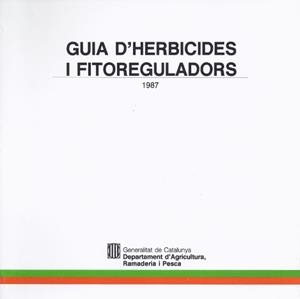 GUIA D`HERBICIDES I FITOREGULADORS | 9788439308287 | SERVEI DE PROTECCIÓ DELS VEGETALS | Galatea Llibres | Librería online de Reus, Tarragona | Comprar libros en catalán y castellano online