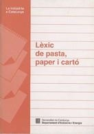 LEXIC DE PASTA, PAPER I CARTRO | 9788439332619 | Galatea Llibres | Librería online de Reus, Tarragona | Comprar libros en catalán y castellano online