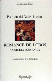 ROMANCE DE LOBOS | 9788423938759 | VALLE INCLAN, RAMON DEL | Galatea Llibres | Llibreria online de Reus, Tarragona | Comprar llibres en català i castellà online