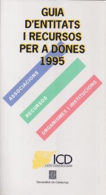 GUIA D`ENTITATS I RECURSOS 1995 | 9788439334101 | Galatea Llibres | Llibreria online de Reus, Tarragona | Comprar llibres en català i castellà online