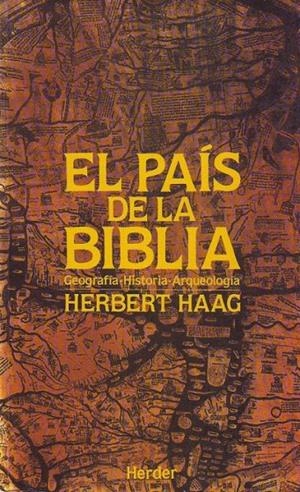PAIS DE LA BIBLIA, EL | 9788425417641 | HAAG, HERBERT | Galatea Llibres | Librería online de Reus, Tarragona | Comprar libros en catalán y castellano online