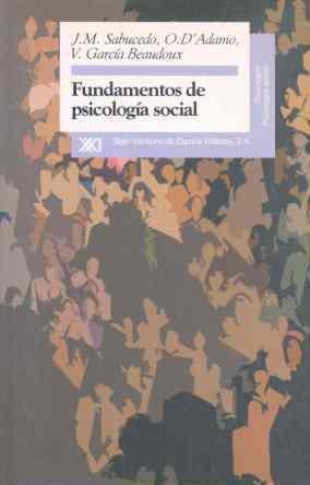 FUNDAMENTOS DE PSICOLOGIA SOCIAL | 9788432309632 | SABUCEDO, J.M.... | Galatea Llibres | Librería online de Reus, Tarragona | Comprar libros en catalán y castellano online