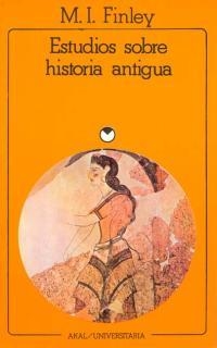 ESTUDIOS SOBRE HISTORIA ANTIGUA | 9788473395274 | FINLEY, M.I. | Galatea Llibres | Librería online de Reus, Tarragona | Comprar libros en catalán y castellano online
