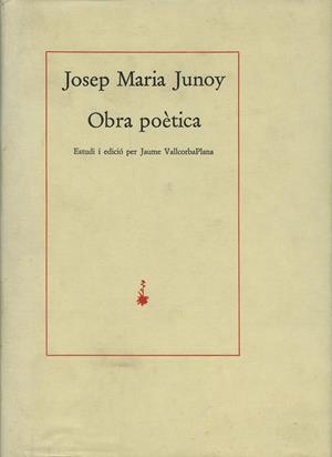 OBRA POETICA | 9788485704477 | JUNOY, JOSEP MARIA | Galatea Llibres | Librería online de Reus, Tarragona | Comprar libros en catalán y castellano online