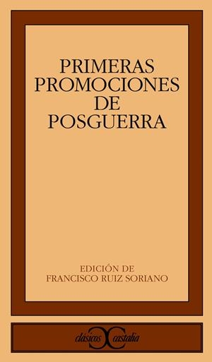 PRIMERAS PROMOCIONES DE LA POSGUERRA,ANTOLOGIA POETICA | 9788470397691 | FIGUEROA, ÁNGELA/CONDE, CARMEN/VARIOS AUTORES | Galatea Llibres | Llibreria online de Reus, Tarragona | Comprar llibres en català i castellà online