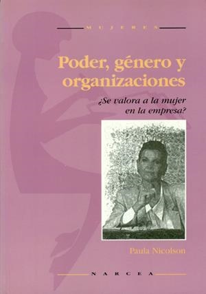 PODER, GENERO Y ORGANIZACIONES | 9788427712096 | NICOLSON, P. | Galatea Llibres | Llibreria online de Reus, Tarragona | Comprar llibres en català i castellà online