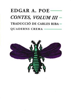 CONTES,VOLUM III                   (DIP) | 9788485704101 | POE, EDGAR ALLAN | Galatea Llibres | Librería online de Reus, Tarragona | Comprar libros en catalán y castellano online