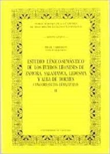 ESTUDIO LEXICO-SEMANTICO  DELOS FUEROS LEONESES DE ZAMORA, S | 9788433823151 | CARRASCO, PILAR | Galatea Llibres | Llibreria online de Reus, Tarragona | Comprar llibres en català i castellà online