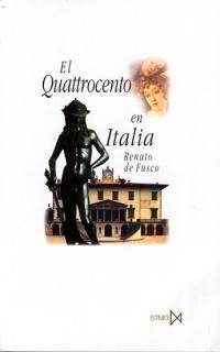 QUATTROCENTO EN ITALIA, EL | 9788470903656 | DE FUSCO, RENATO | Galatea Llibres | Llibreria online de Reus, Tarragona | Comprar llibres en català i castellà online
