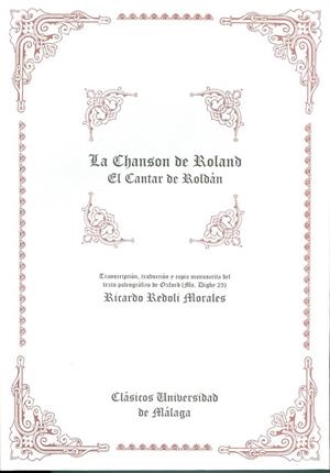 CHANSON DE ROLAND, LA. EL CANTAR DE ROLDAN | 9788474967395 | REDOLI MORALES, RICARDO | Galatea Llibres | Llibreria online de Reus, Tarragona | Comprar llibres en català i castellà online