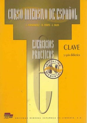CURSO INTENSIVO DE ESPAÑOL. EJERCICIOS PRACTICOS | 9788471437525 | FERNANDEZ, J. | Galatea Llibres | Librería online de Reus, Tarragona | Comprar libros en catalán y castellano online