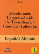 DICCIONARIO ESPAÑO-ALEMAN DE TECNOLOGIA Y CIENCIAS APLICADAS | 9788479784188 | RADDE, KARL-HEINZ | Galatea Llibres | Librería online de Reus, Tarragona | Comprar libros en catalán y castellano online