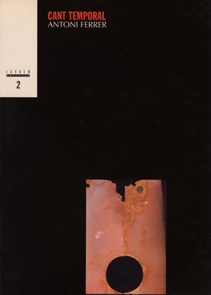 CANT TEMPORAL | 9788481313024 | FERRER, ANTONI | Galatea Llibres | Librería online de Reus, Tarragona | Comprar libros en catalán y castellano online