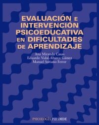 EVALUACION E INTERVENCION PSICOEDUCATIVA EN DIFICULTADES DE | 9788436814576 | MIRANDA / VIDAL-ABARCA / SORIANO | Galatea Llibres | Librería online de Reus, Tarragona | Comprar libros en catalán y castellano online