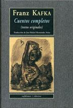 CUENTOS COMPLETOS KAFKA | 9788477023258 | KAFKA, FRANZ | Galatea Llibres | Librería online de Reus, Tarragona | Comprar libros en catalán y castellano online