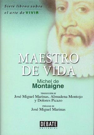 MAESTRO DE VIDA | 9788483063019 | MONTAIGNE | Galatea Llibres | Llibreria online de Reus, Tarragona | Comprar llibres en català i castellà online