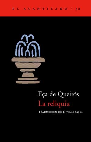 RELIQUIA, LA | 9788495359230 | DE QUEIRÓS, EÇA | Galatea Llibres | Llibreria online de Reus, Tarragona | Comprar llibres en català i castellà online