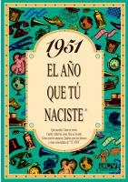 1951 AÑO QUE TU NACISTE | 9788488907882 | COLLADO BASCOMPTE, ROSA | Galatea Llibres | Librería online de Reus, Tarragona | Comprar libros en catalán y castellano online